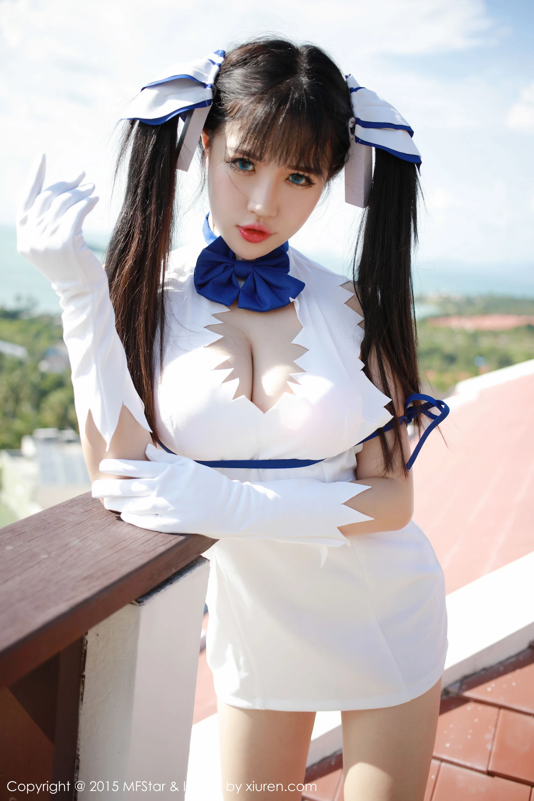 徐cake《苏梅旅拍》COSPLAY+性感泳装 模范学院 Vol.036插图2