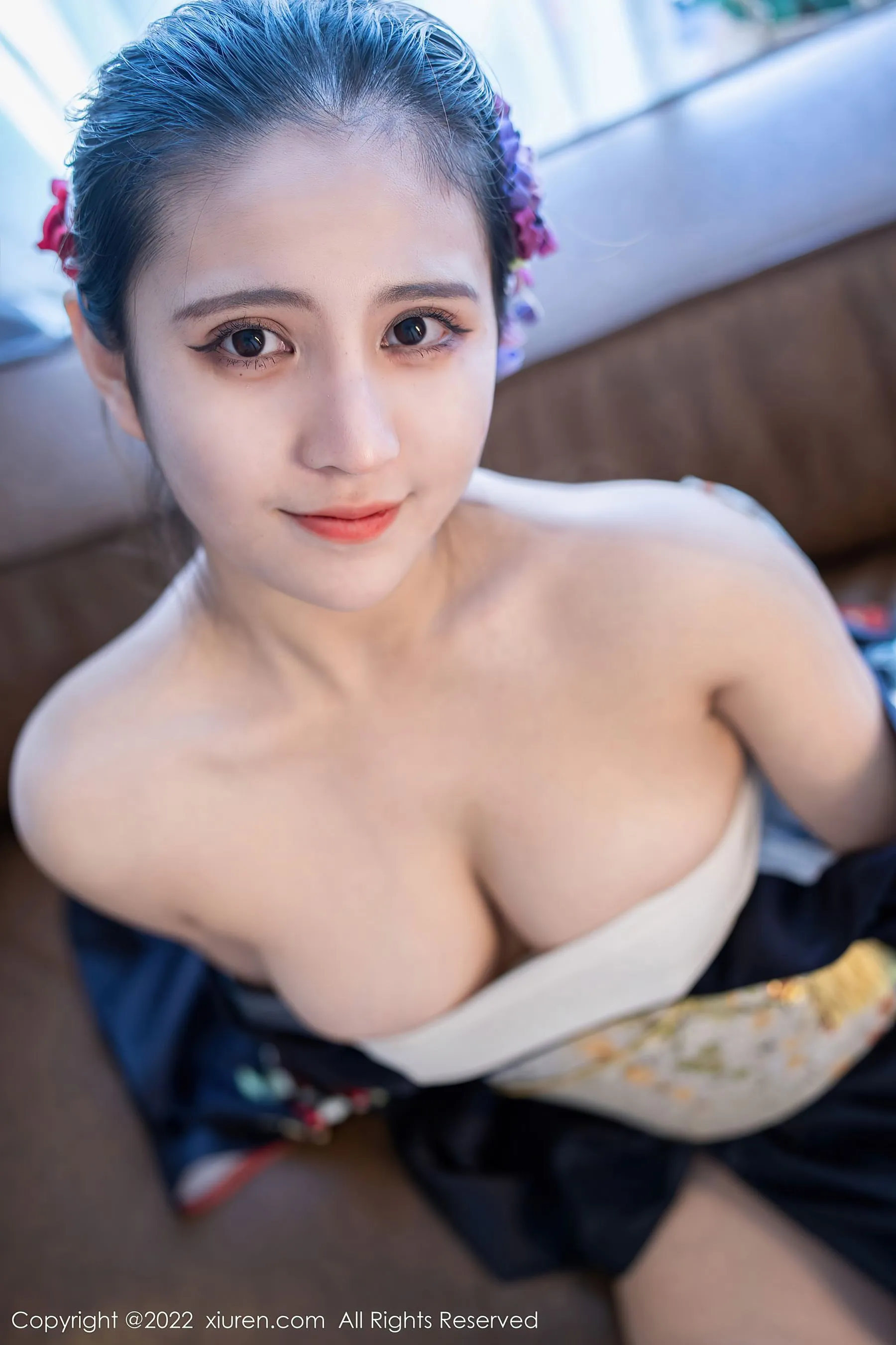 秀人网 No.5309 久久Aimee 和服美臀插图4