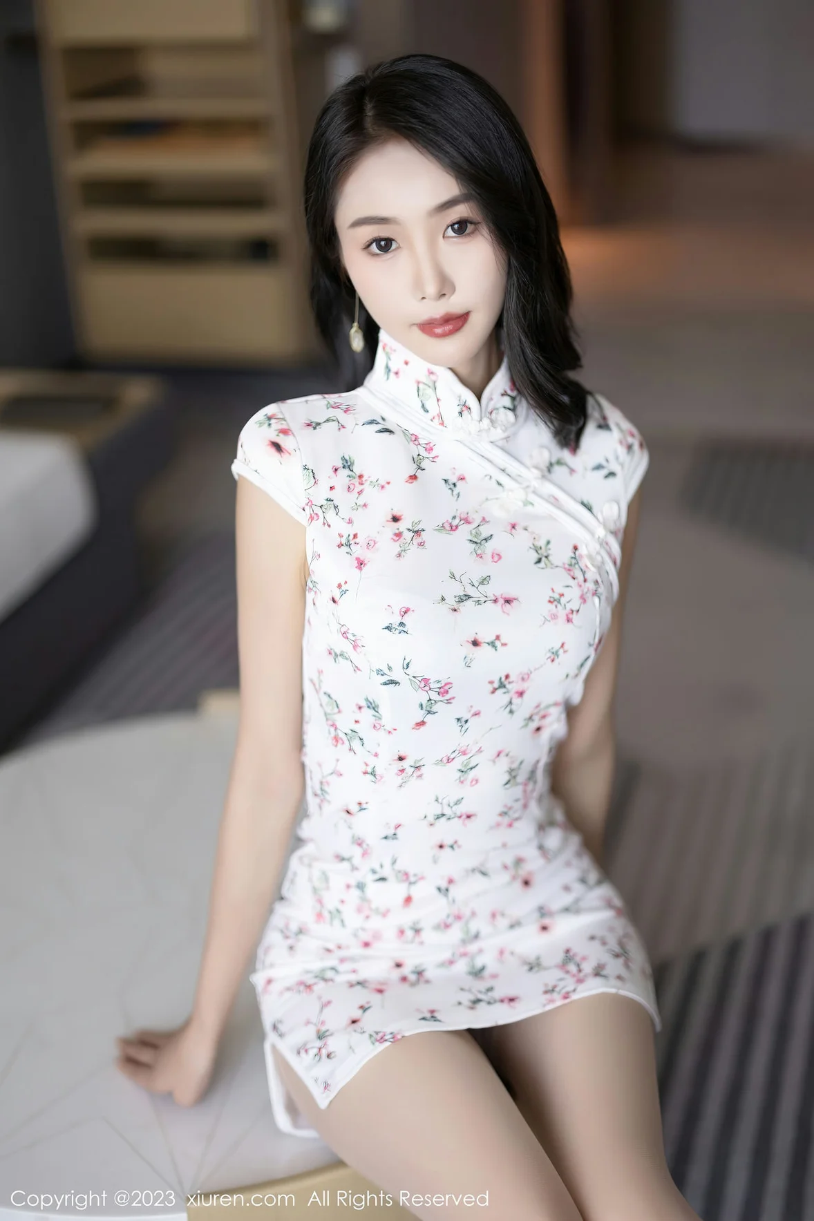 XiuRen 秀人 No.7279 苏苏阿 旗袍服饰性感写真 [88P]插图4