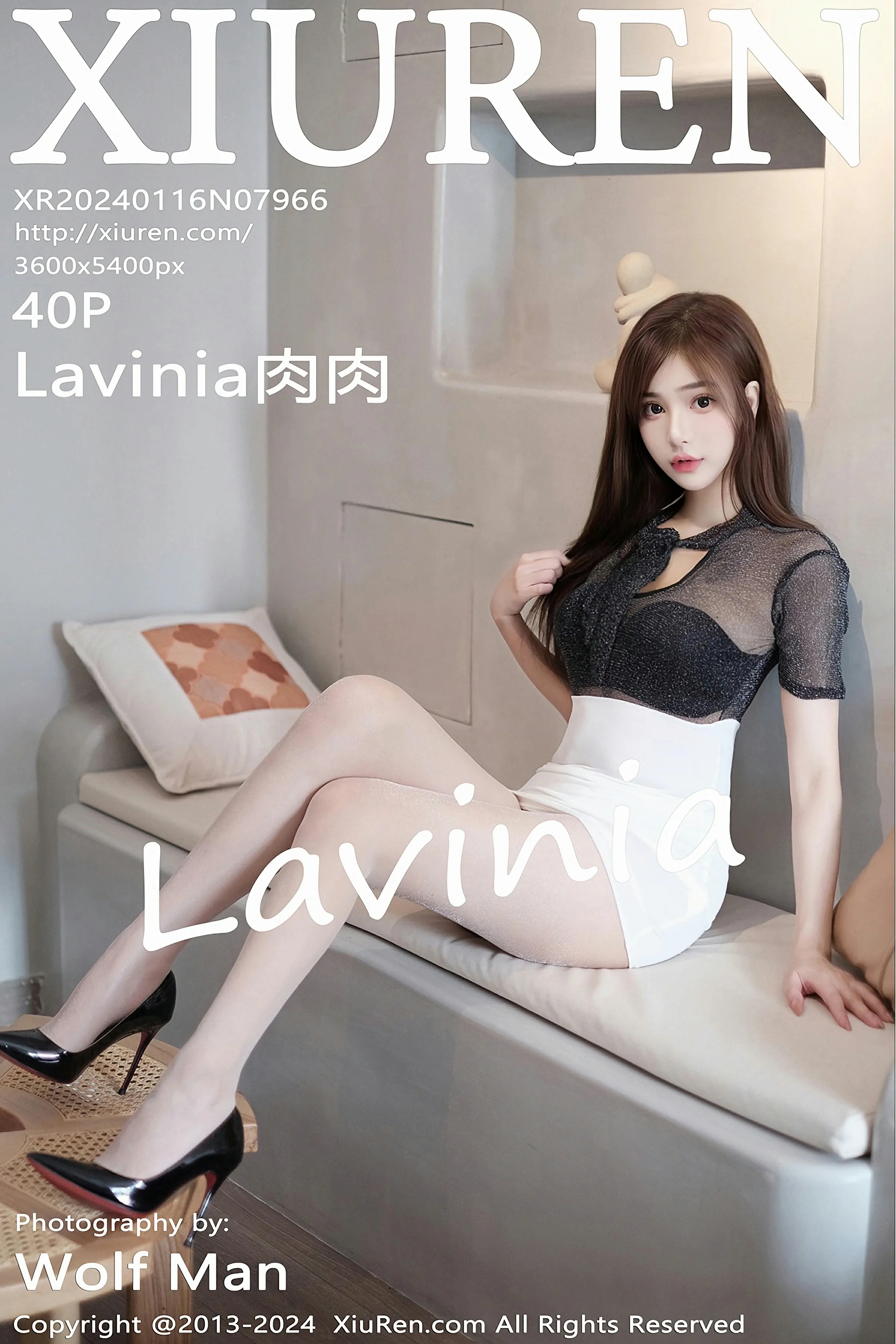 XiuRen 秀人 No.7966 Lavinia肉肉 [40P] - 妍画集-妍画集