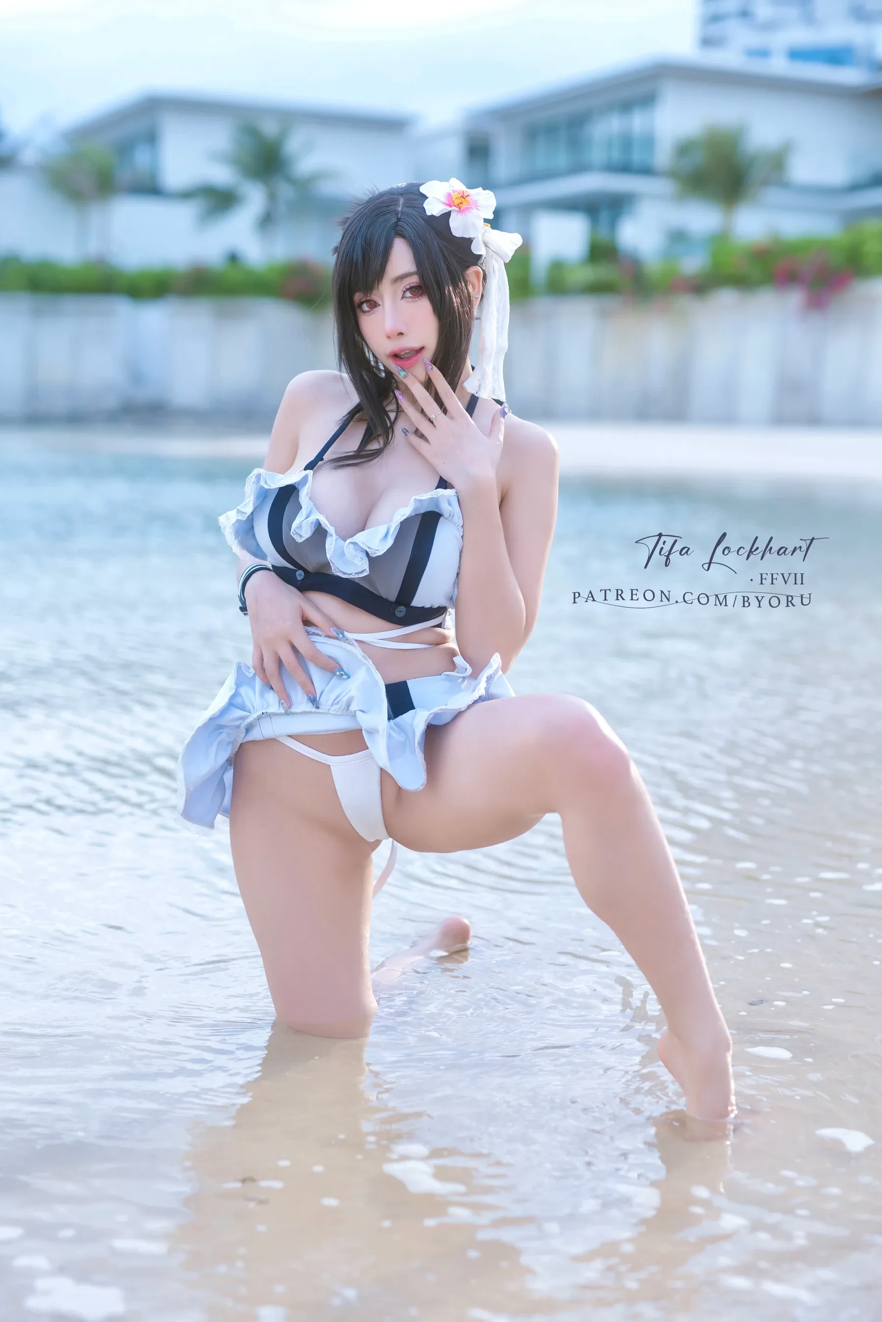 图片[3]-Byoru – Tifa FF7r bikini [60P]-图集秀-秀人网在线写真合集