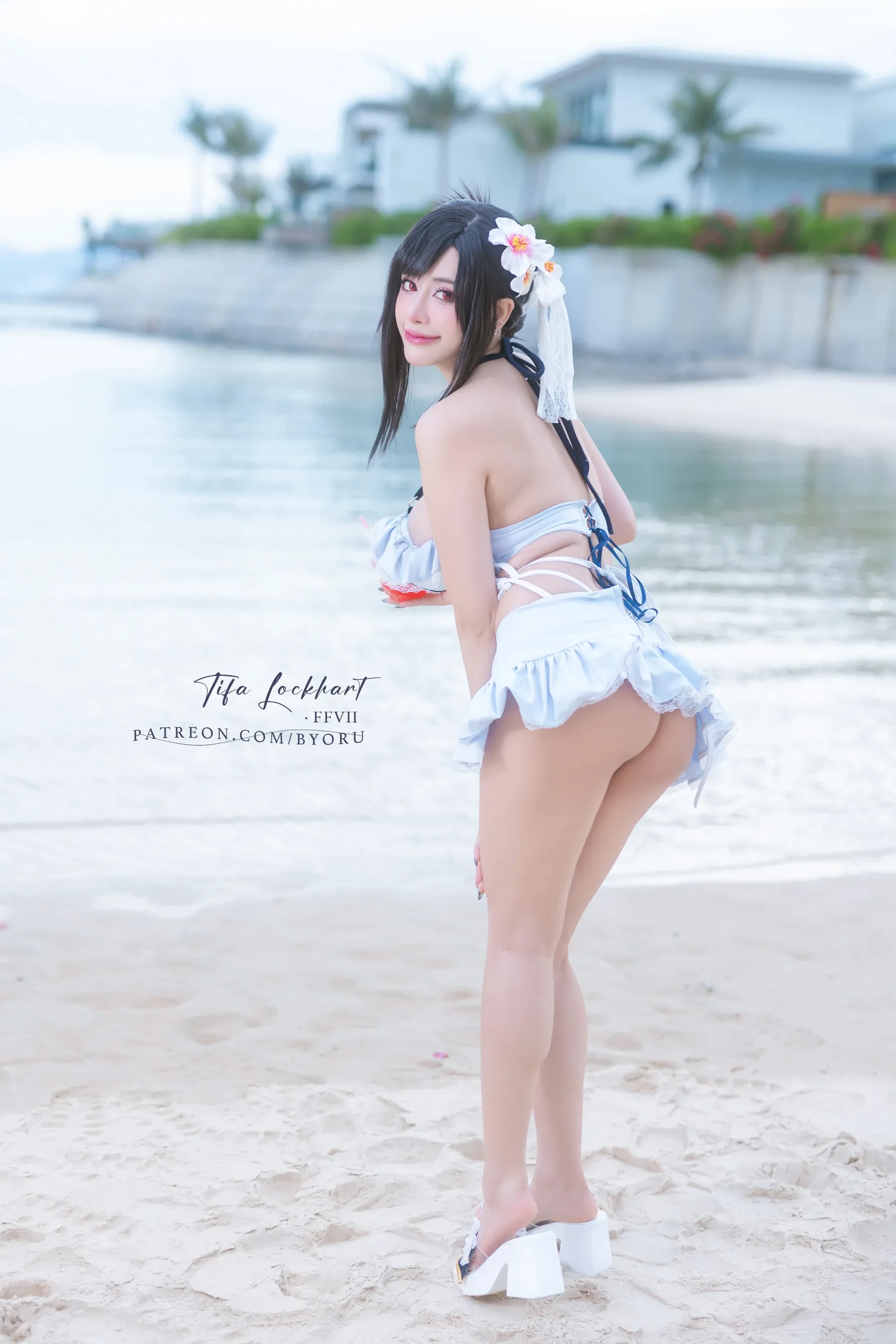 图片[5]-Byoru – Tifa FF7r bikini [60P]-图集秀-秀人网在线写真合集