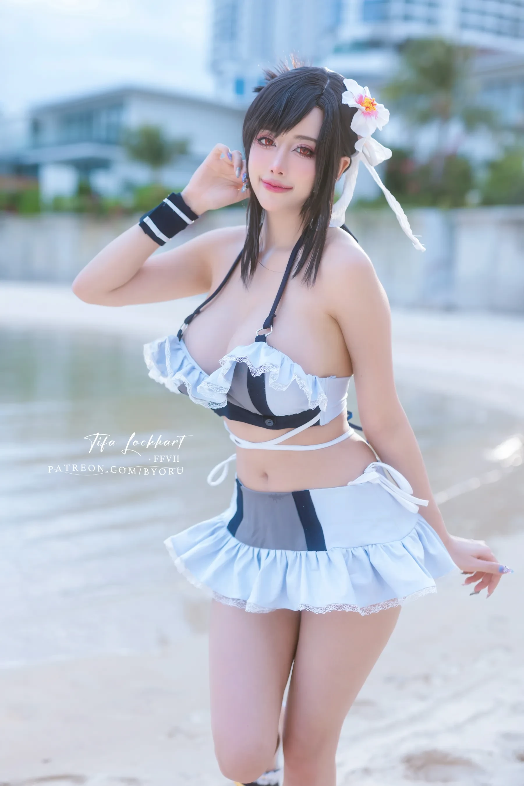 图片[2]-Byoru – Tifa FF7r bikini [60P]-图集秀-秀人网在线写真合集