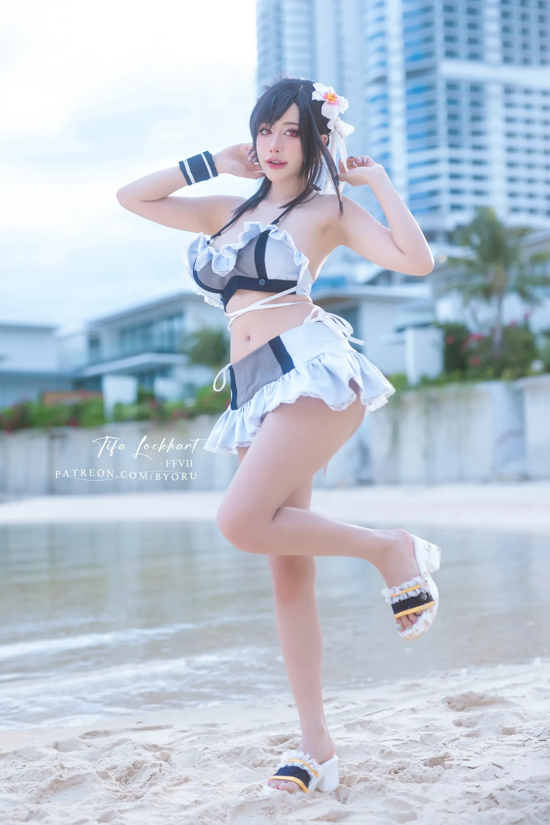 图片[6]-Byoru – Tifa FF7r bikini [60P]-图集秀-秀人网在线写真合集