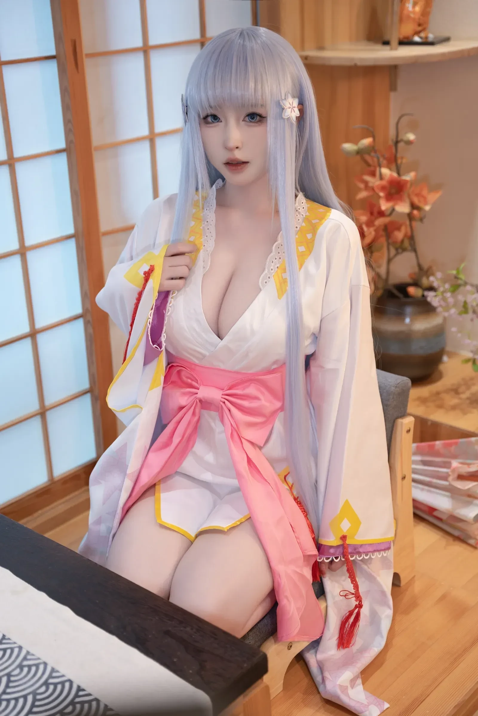 清水由乃 – 美少女万华镜 雪女原服 [58P] - 妍画集-妍画集