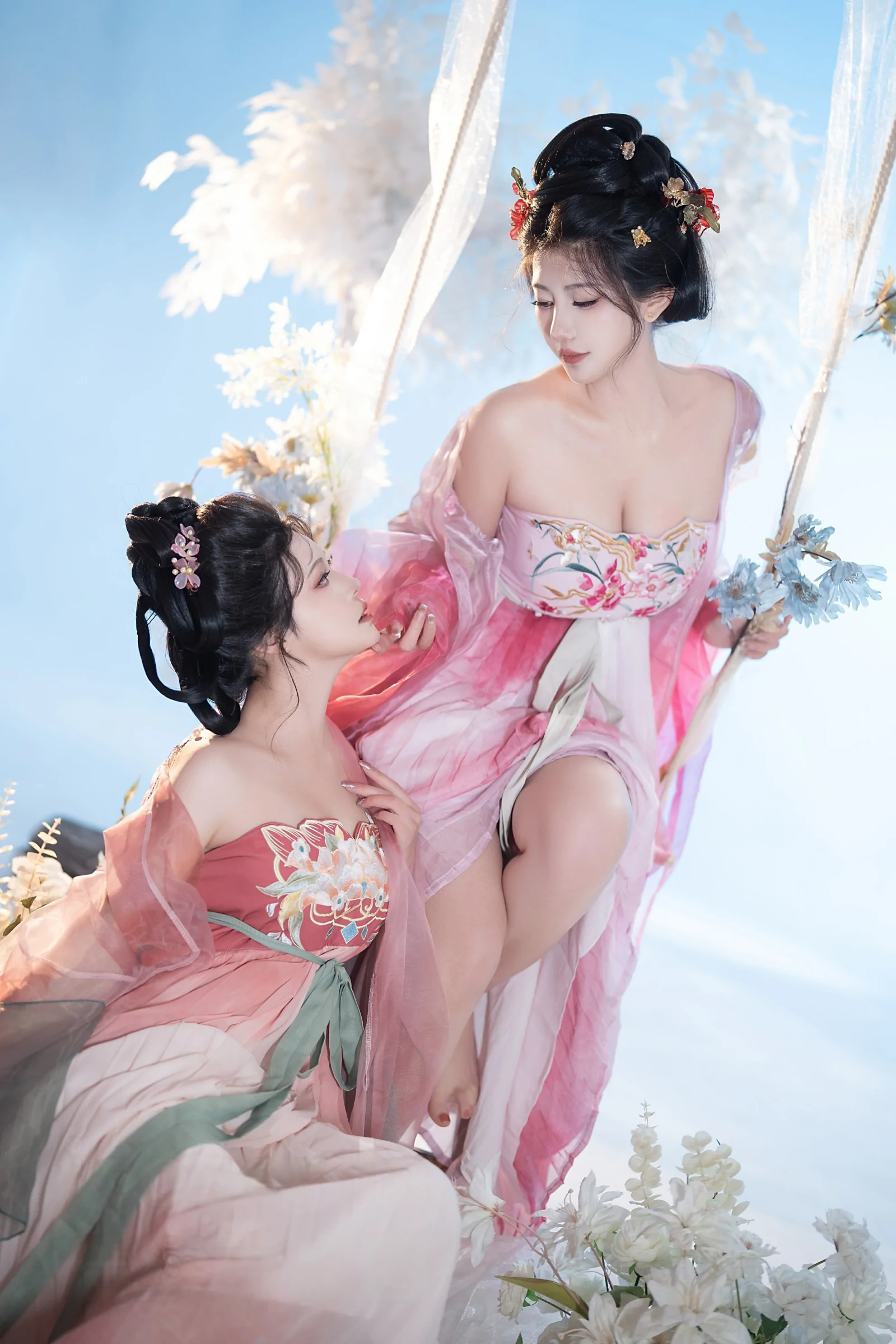 Natsuko夏夏子&星澜 – 瑶池洗凝脂 [77P]插图2